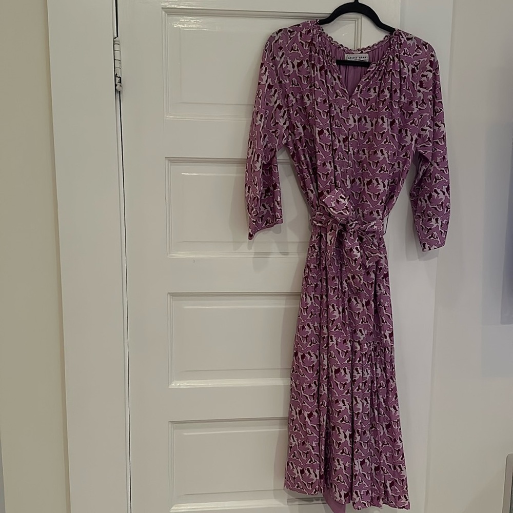 Apiece Apart New York maxi floral cotton dress
